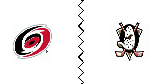2025-10-16 Carolina at Anaheim Matchup Preview